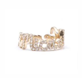 18K Customizable Eternity Band