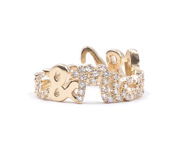 18K Customizable Eternity Band