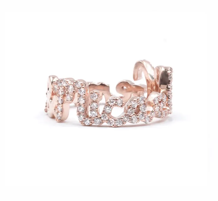 18K Customizable Eternity Band