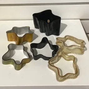 1980s Bill Schiffer Ripple Bracelets