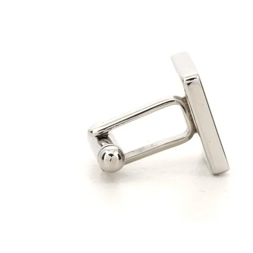 5 x Personalised Engraved Square Silver Cufflinks