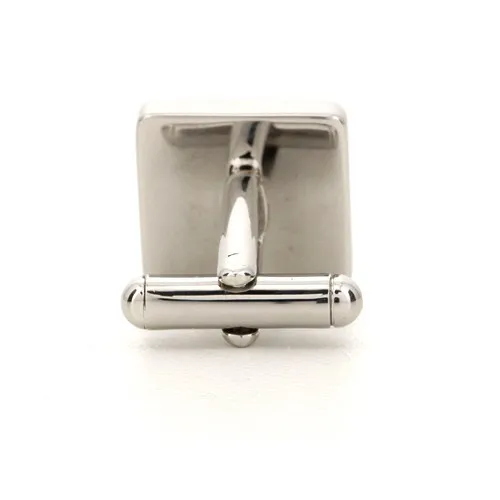 5 x Personalised Engraved Square Silver Cufflinks
