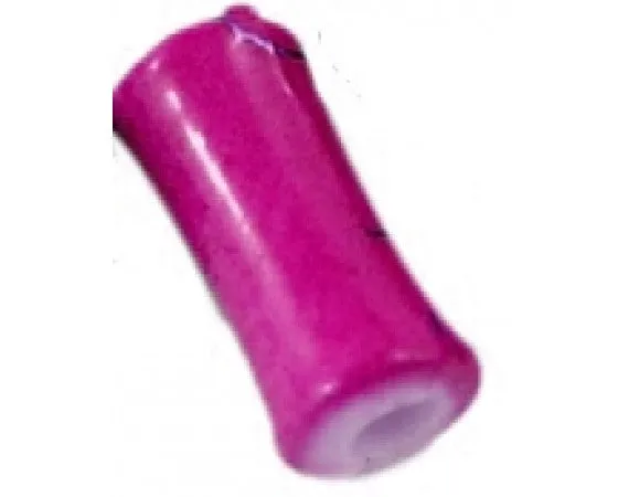 Acrylic - Tube - Bamboo - 11.5mm x 6mm - 20 pieces