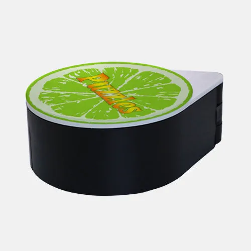 ADD YOUR NAME - Custom Glass Rimmer Lid - Lime