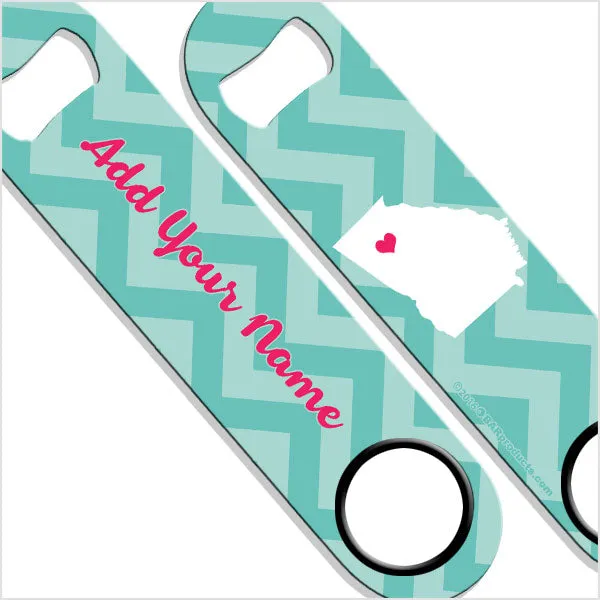 ADD YOUR NAME SPEED Bottle Opener - Chevron States