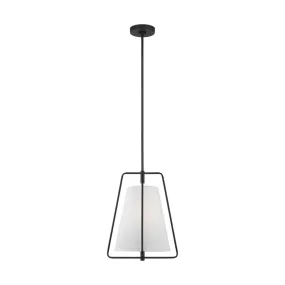 Allis 15 in. Pendant Light Black finish