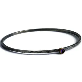 Amethyst Blossom bangle