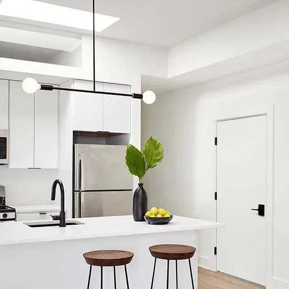Barbell Linear Pendant Light