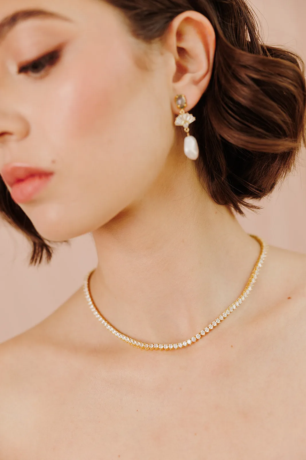 Bella Classic Tennis Necklace