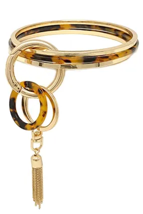 BIG O Polished Metal Bangle