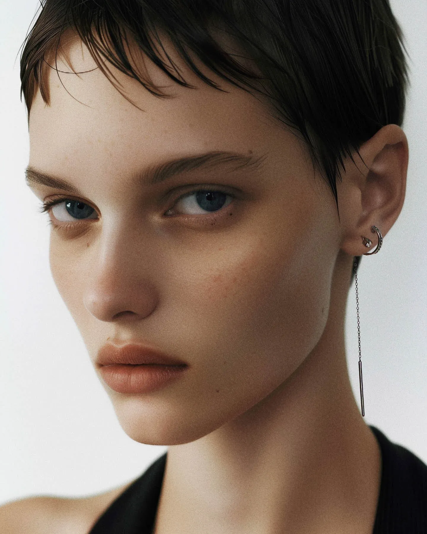 Black double line hoops