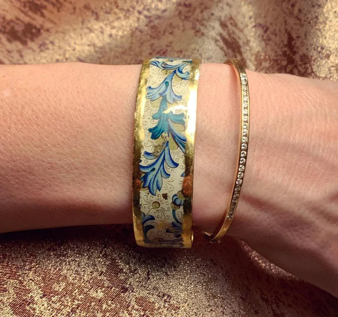 Blue Firenze Bangle