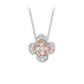 Blush Clover Necklace