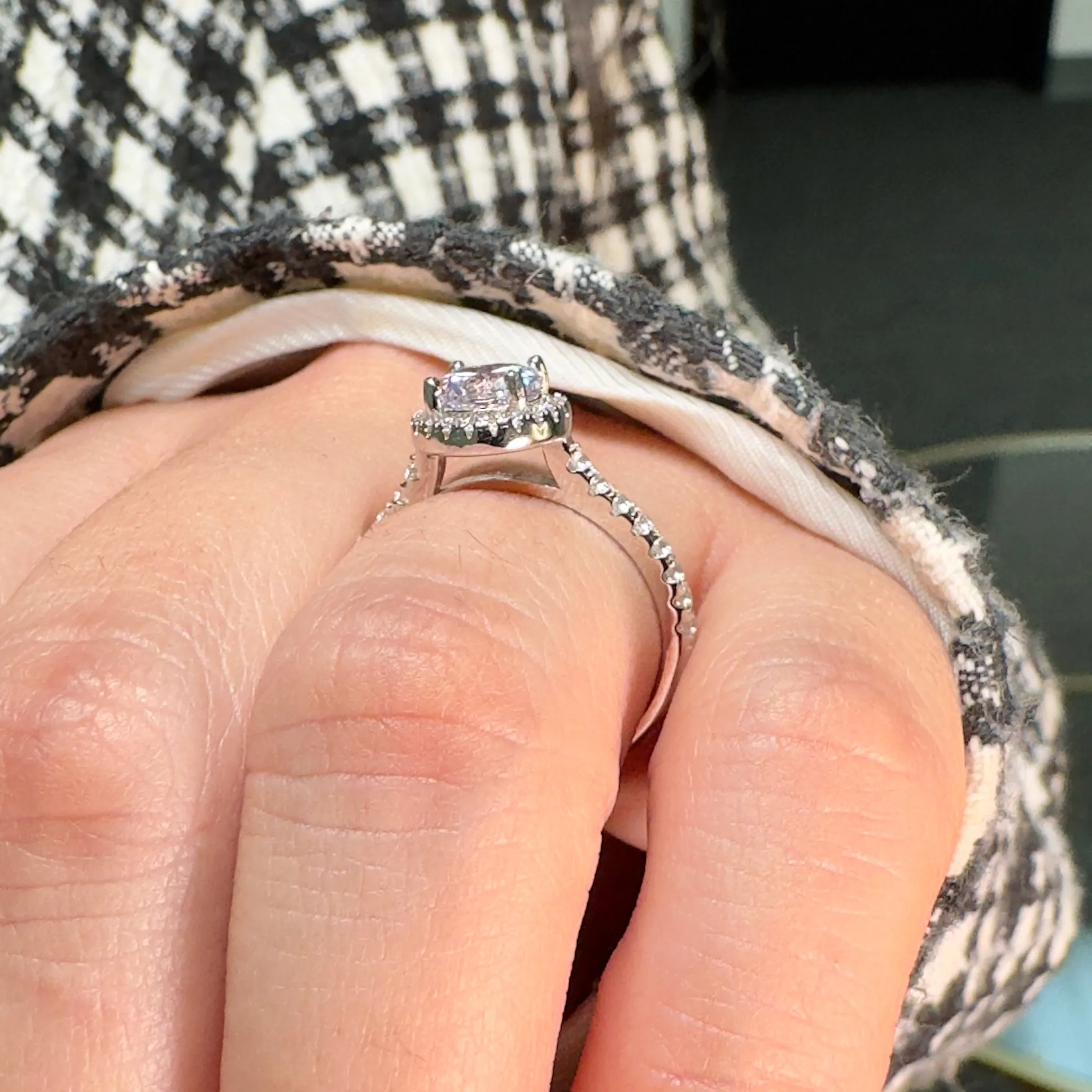 BRITTANY CUSTOMIZABLE CZ RING