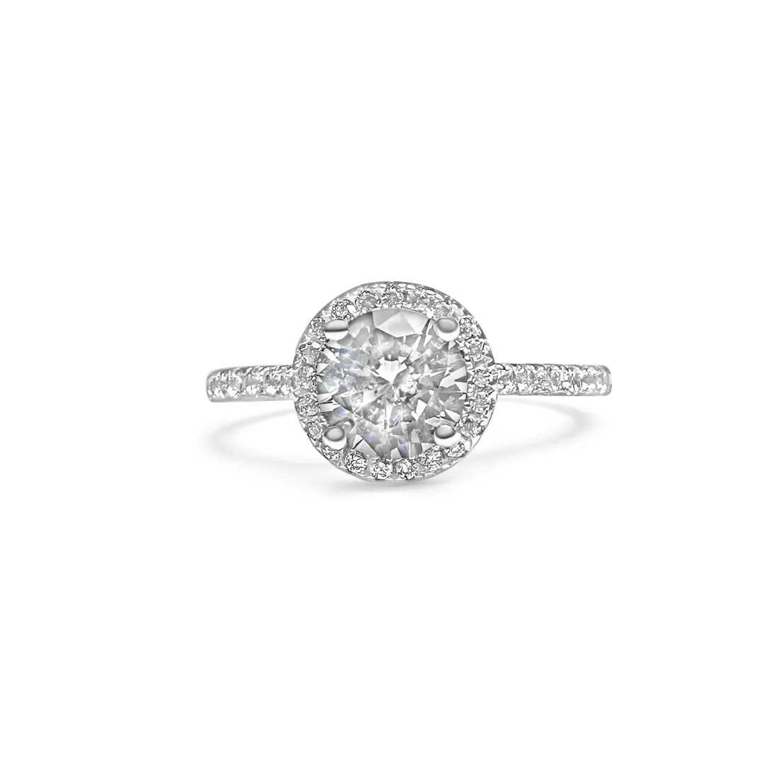 BRITTANY CUSTOMIZABLE CZ RING