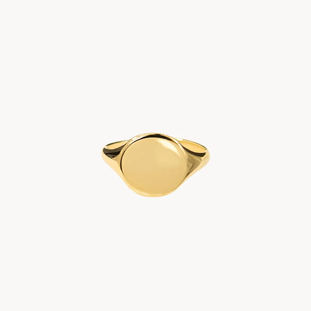 Brixton Signet Ring 14k Gold