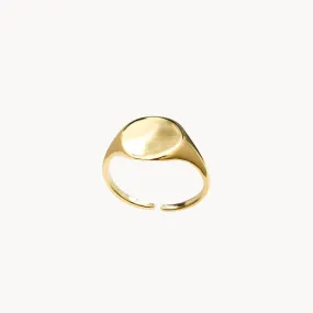 Brixton Signet Ring 14k Gold