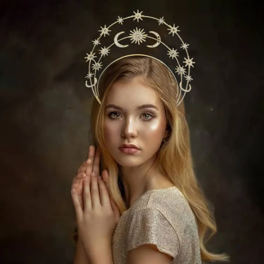 Celestial Halo Crown