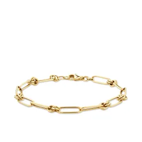 Chain Link Bracelet in 9ct Yellow Gold