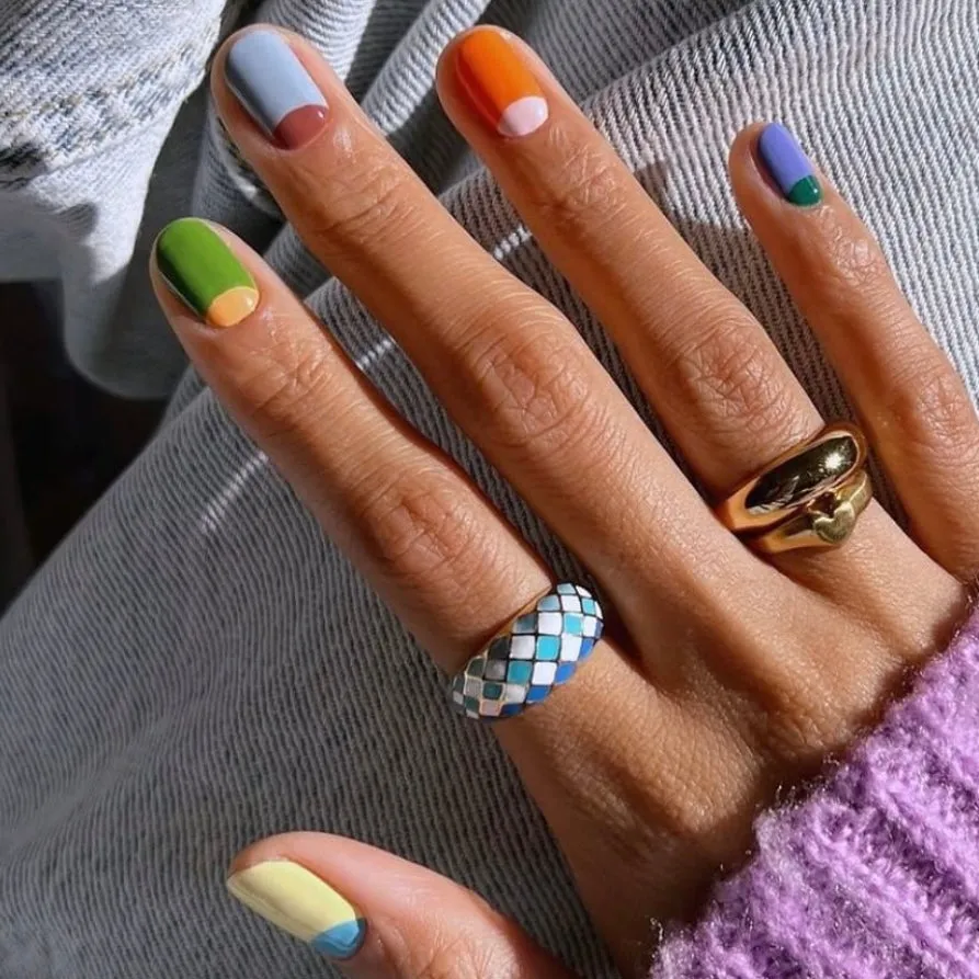 Checker Dome Ring