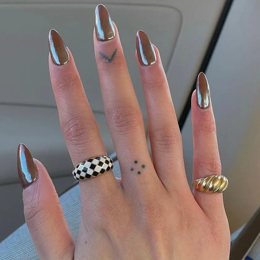 Checker Dome Ring