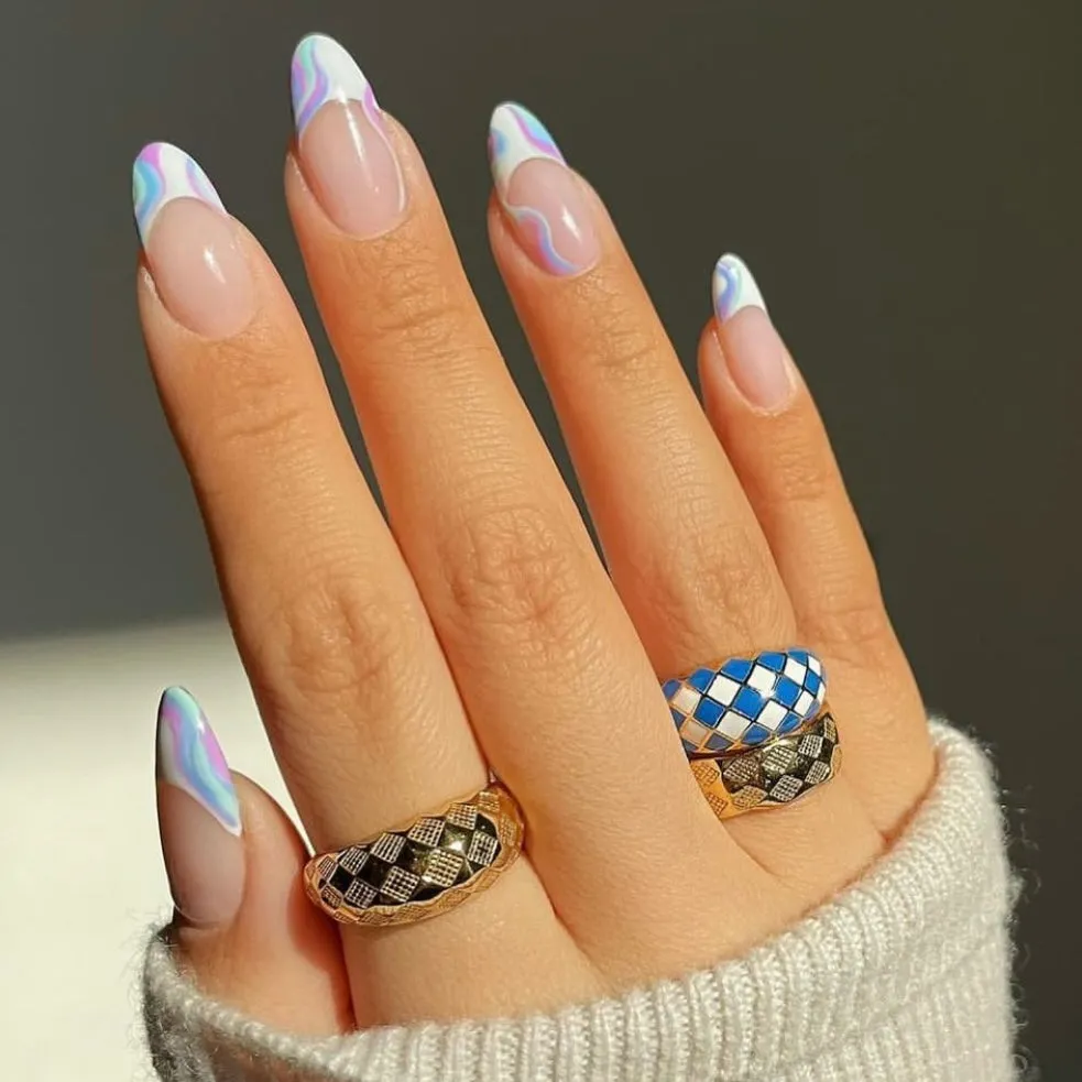 Checker Dome Ring