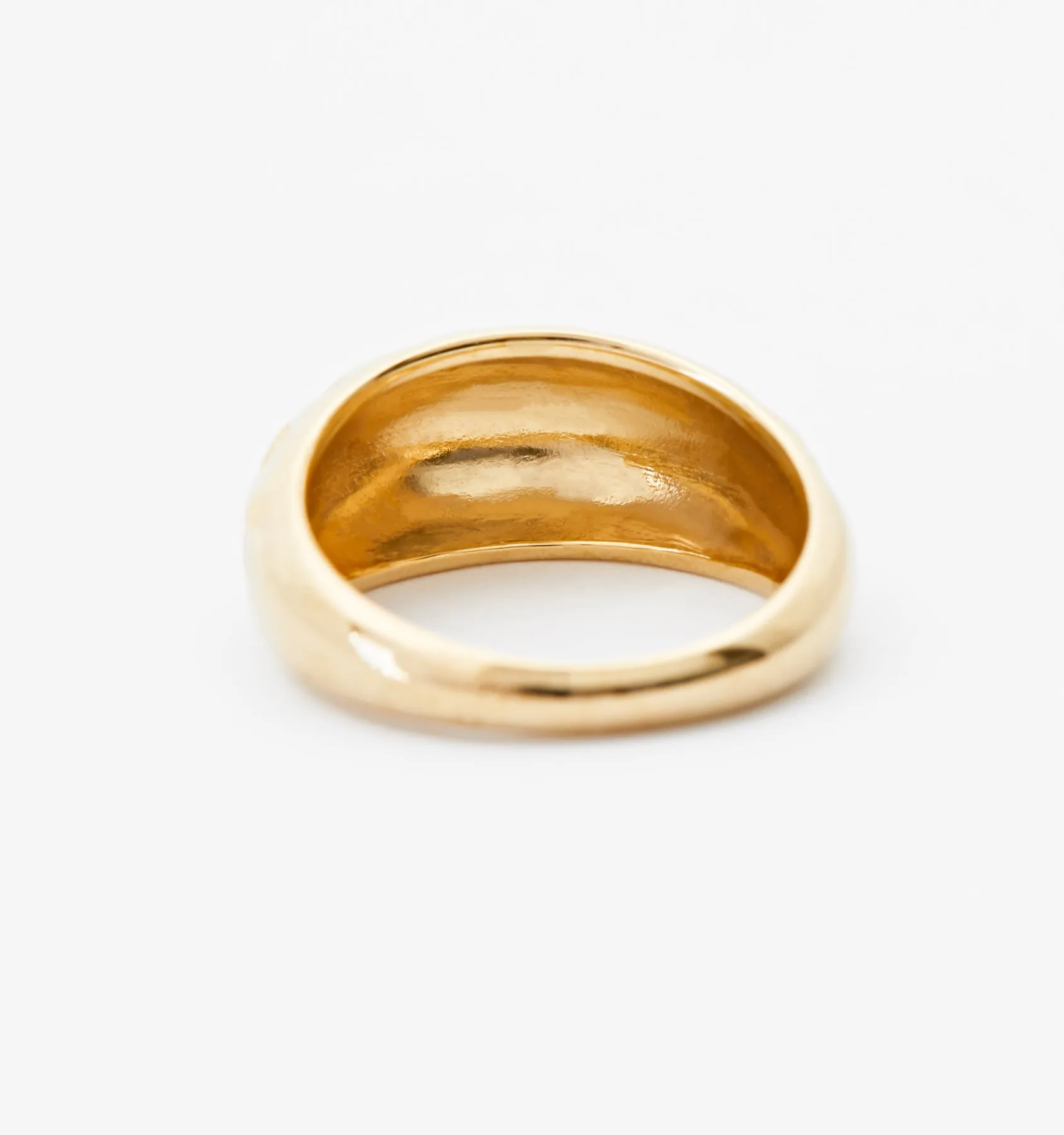 Checker Dome Ring