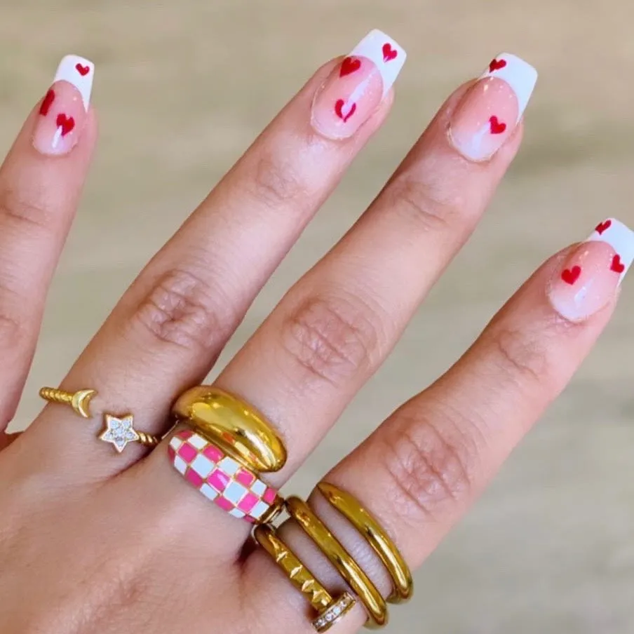 Checker Dome Ring
