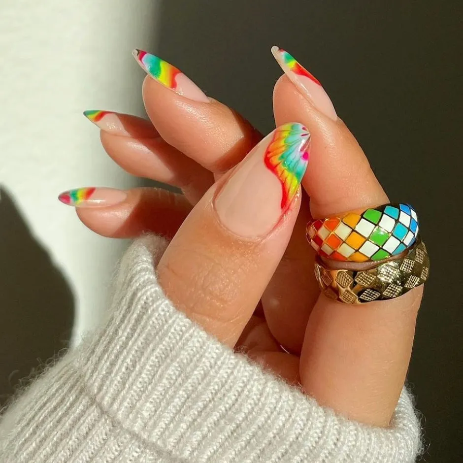 Checker Dome Ring