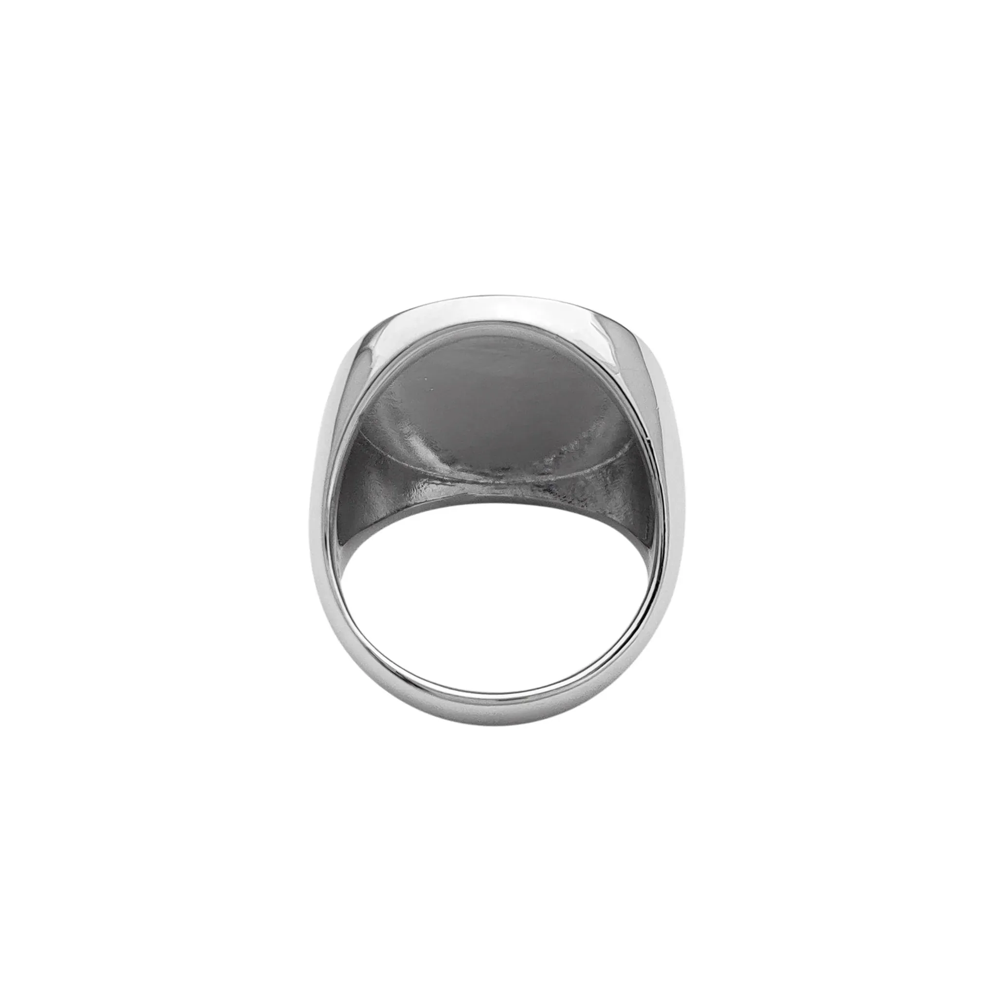 Circle Signet Ring (Silver)