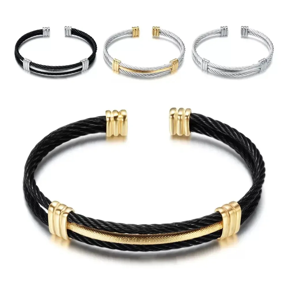 Crossover Cable Bracelet