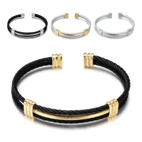 Crossover Cable Bracelet