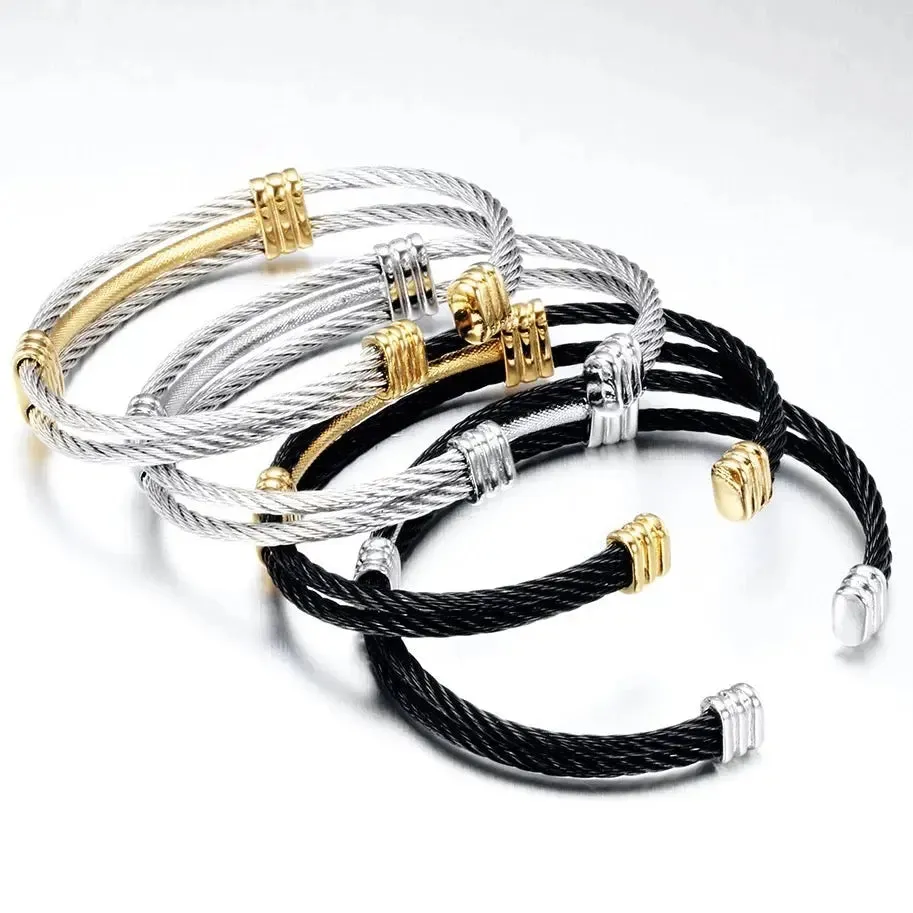 Crossover Cable Bracelet