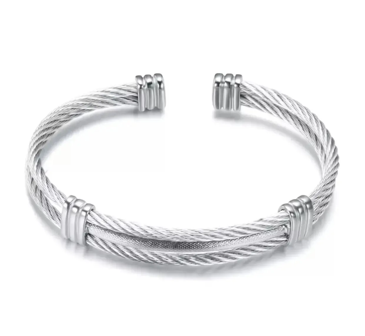 Crossover Cable Bracelet
