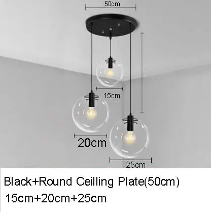 Crystal Ball Pendant Light