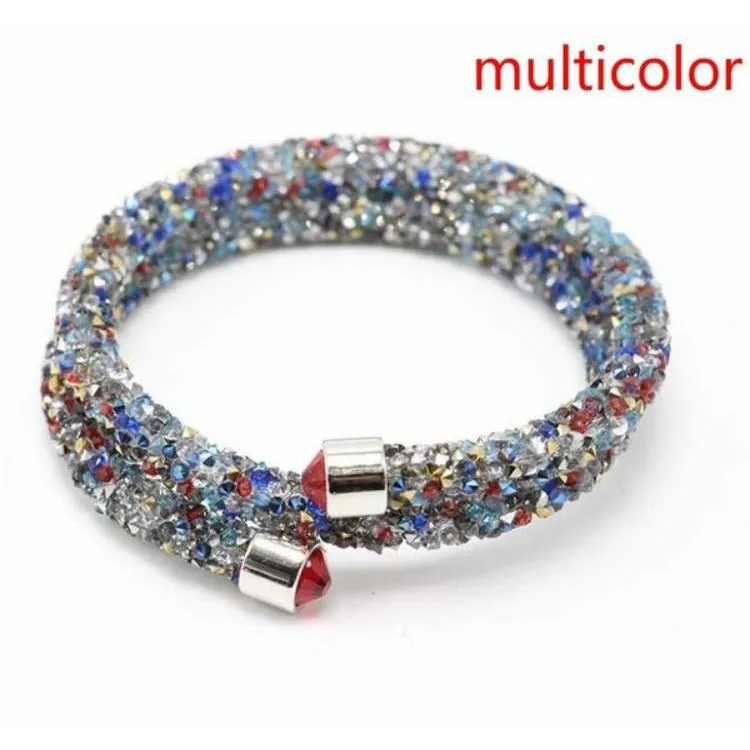Crystal Double Wrap Bracelet