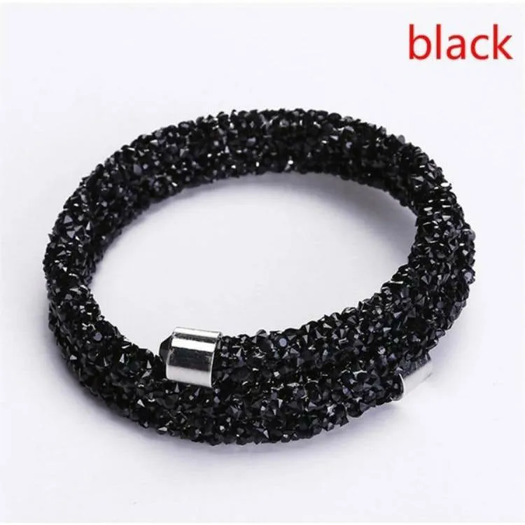 Crystal Double Wrap Bracelet