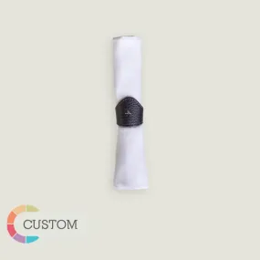 Customizable Leather Napkin Ring
