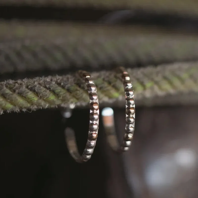 Everyday Hoops Sterling Silver Earrings