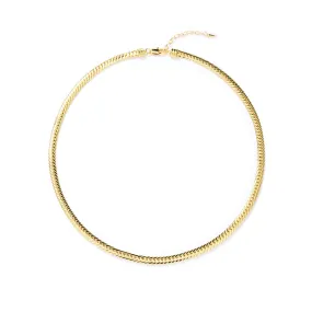 Flat Snake Chain Necklace (US)