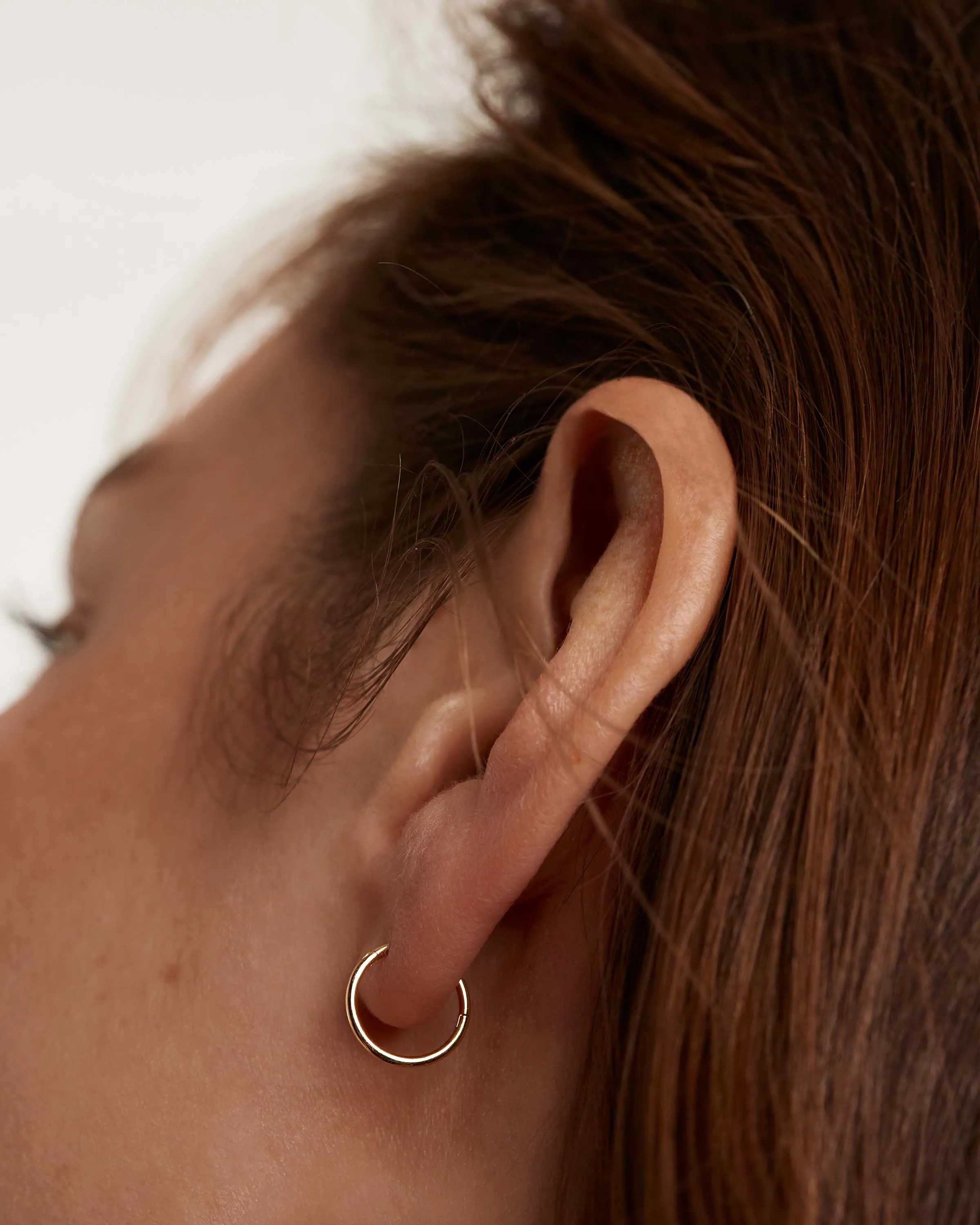 Gold Essential Mini Hoops