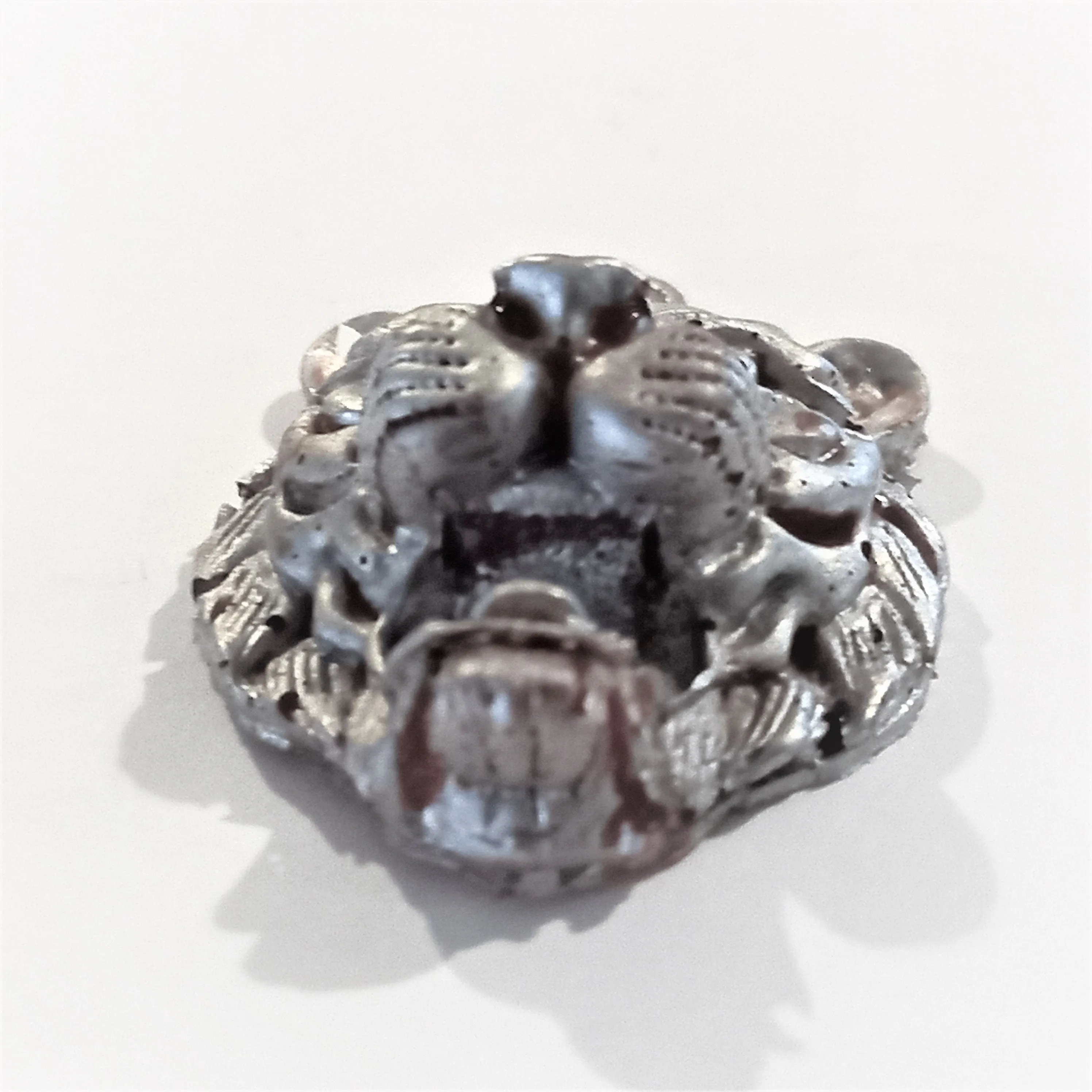 Handmade 1.4&quot; Growling Tiger for 2022 Chinese New Year Ornament/KeyChain/Magnet,Gift for Christmas/Birthday/ThanXgiving/Housewarming/Grads