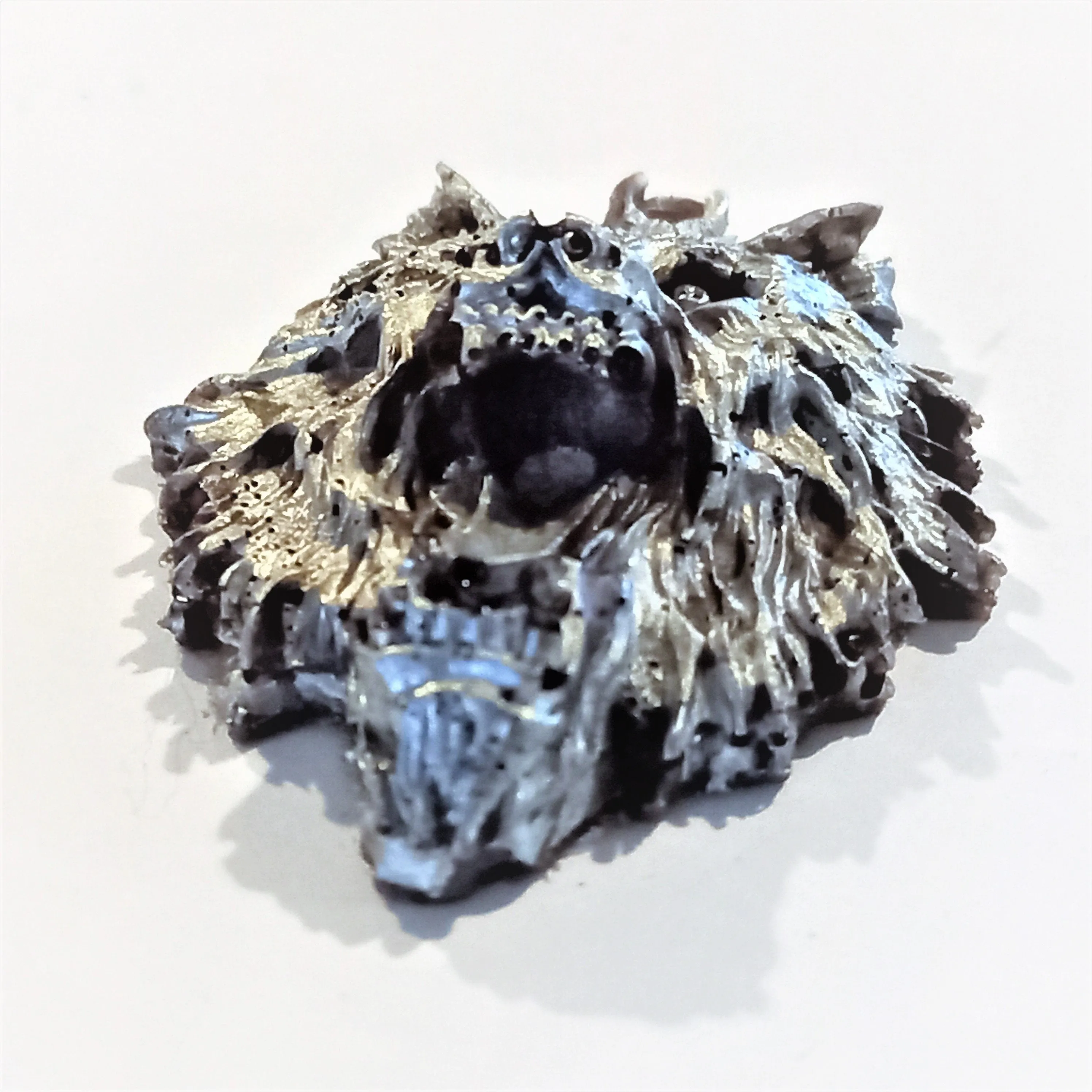 Handmade Crying Wolf Christmas Ornament/KeyChain/Magnet,Gift for Home Decor/Birthday/Xmas/New Year/Valentine/Thanksgiving/Housewarming/GOT