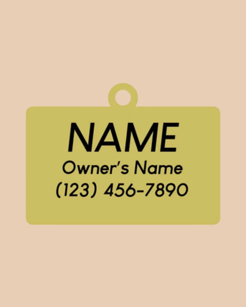 Hello, My Name Is ID Tag (Custom/Drop-Ship)