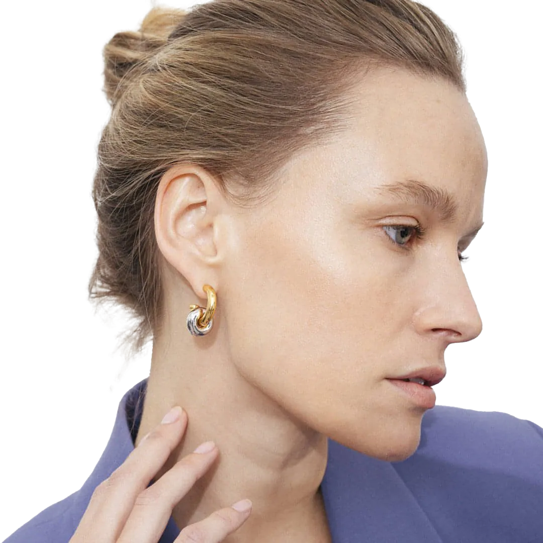 Hermione hoop earrings