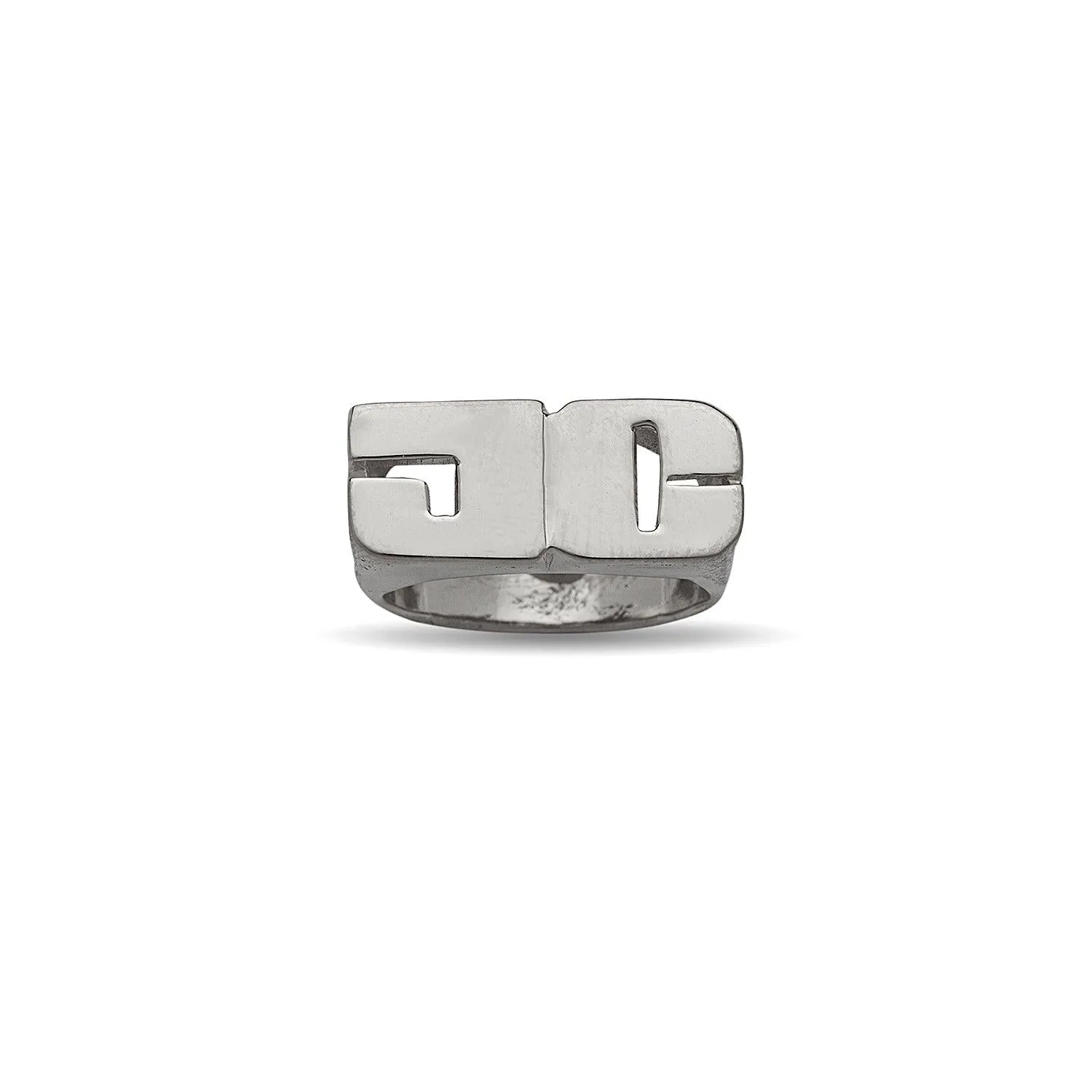 Initial 925 Sterling Silver Ring for Junior.