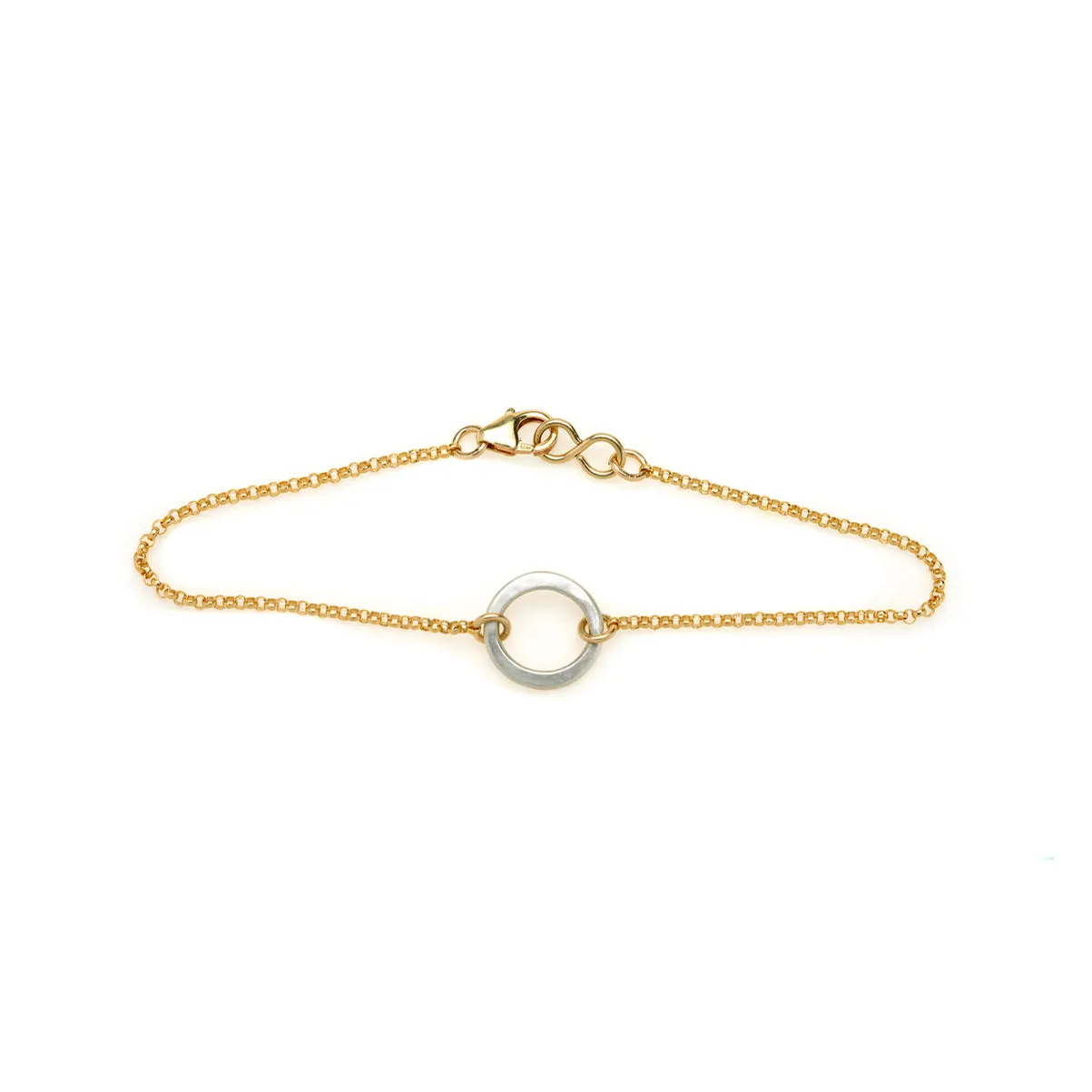 Kai Petite Bracelet Gold Filled Chain - Mixed Metal