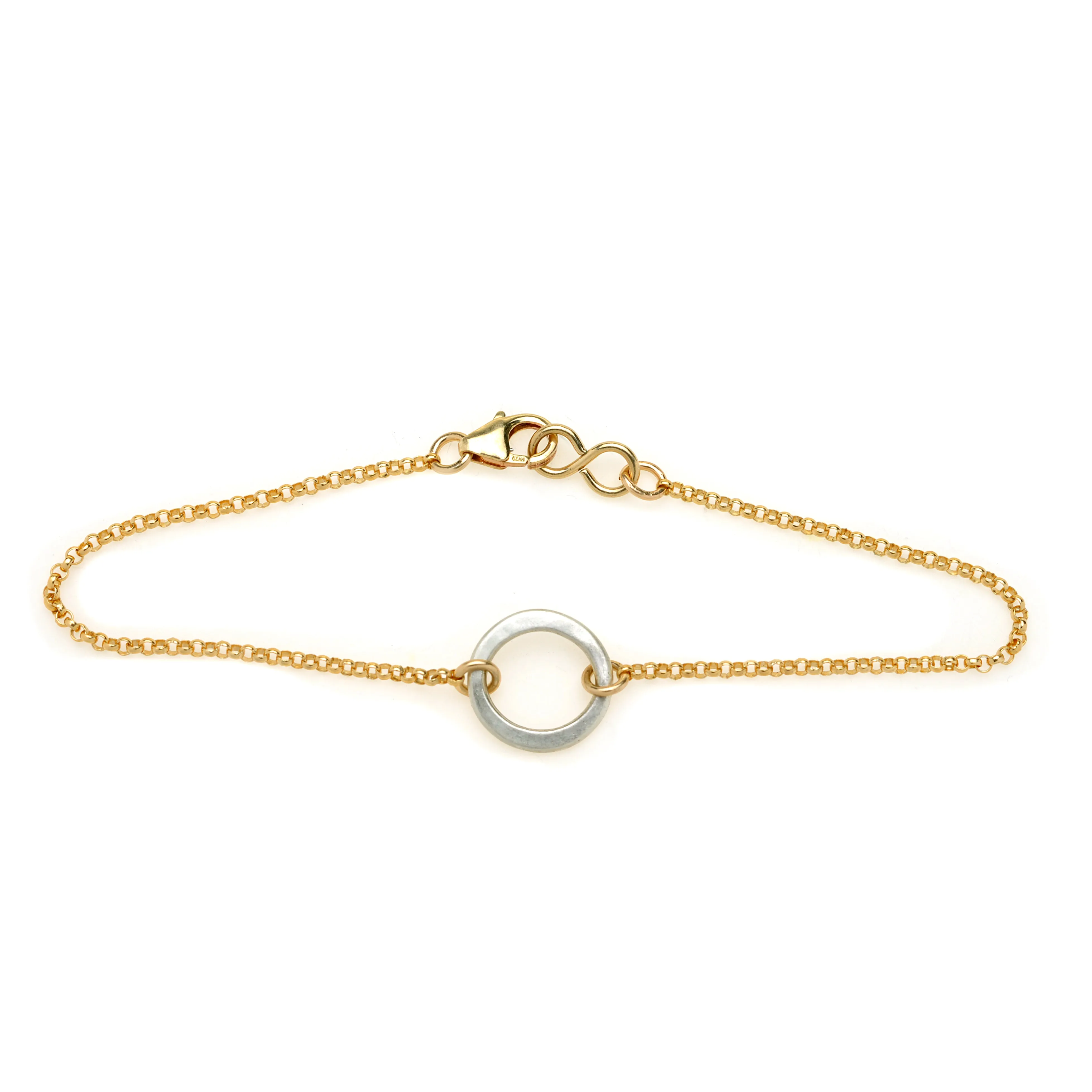 Kai Petite Bracelet Gold Filled Chain - Mixed Metal