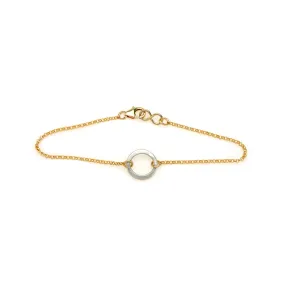 Kai Petite Bracelet Gold Filled Chain - Mixed Metal