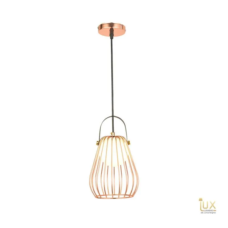 Käfig - Rose Gold Pendant Light
